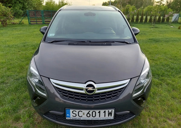Opel Zafira cena 34000 przebieg: 201000, rok produkcji 2013 z Częstochowa małe 137